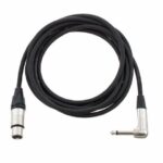 Câble XLR – Jack Mono Coudé