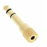 Adaptateur Mini Jack 3,5 mm femelle – Jack mâle 6,3 mm